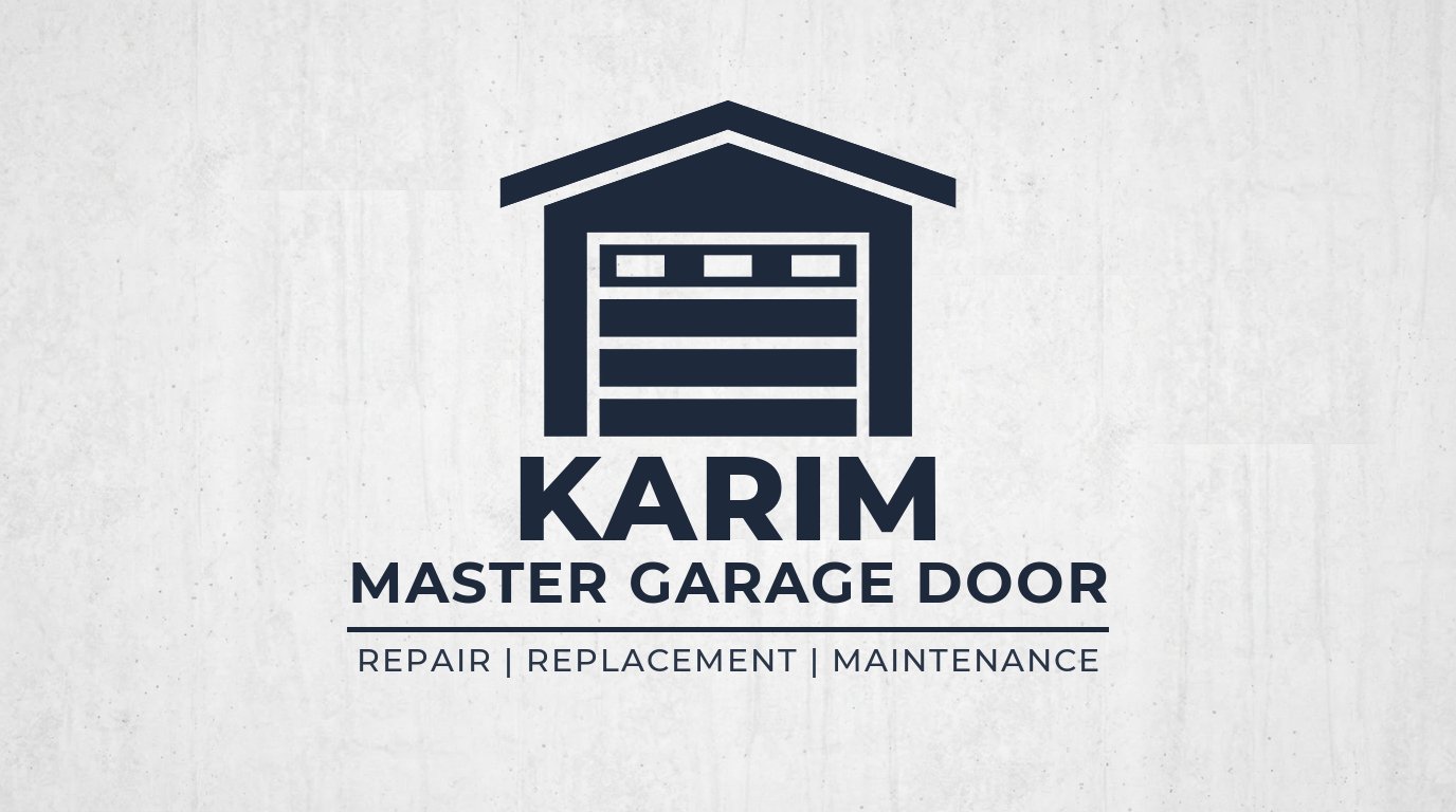 Karim Master Garage Door Logo